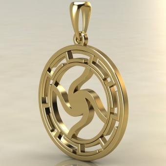 Велесовик в протуберанцах золото