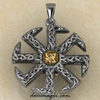 Сокол-Коловрат: серебро + золотой сокол