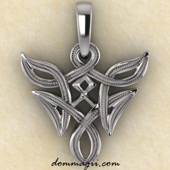 Одал в вязи серебро