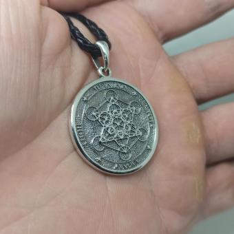 Печать метатрона серебро