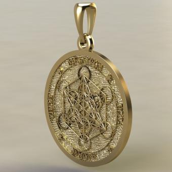 Печать Метатрона золото