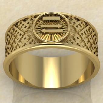 Перстень чертог Бусла золото