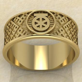 Перстень Чертог Финиста золото