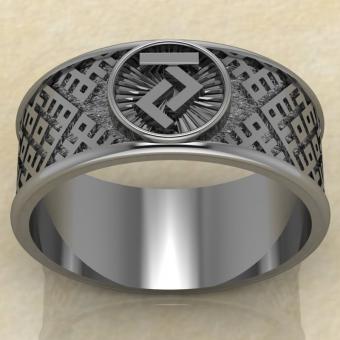 Перстень Чертог Коня серебро