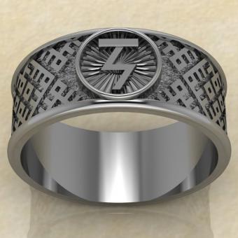 Перстень Чертог Орла серебро