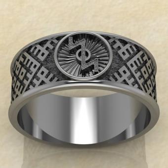 перстень Додола из серебра