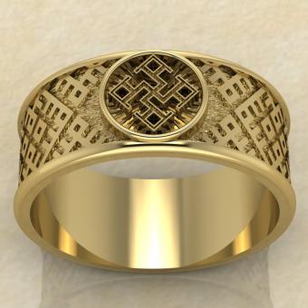 Перстень Духовная сила золото