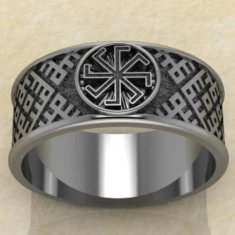 Перстень Ладинец серебро