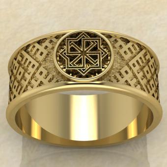 Перстень Молвинец золото