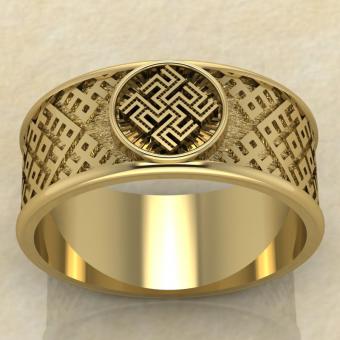 Перстень Одолень трава золото