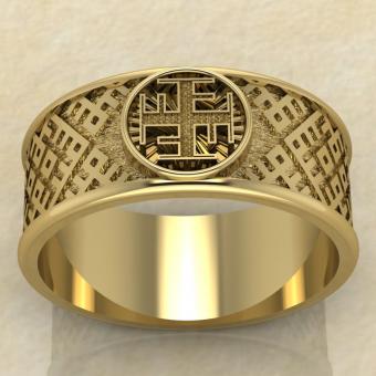 Перстень Ратиборец золото