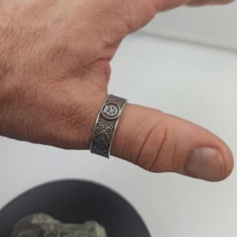 Перстень с Славянским оберегом Чертог Финиста