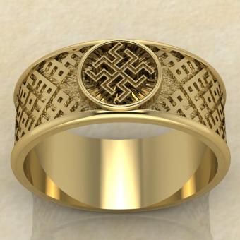 Перстень Зайчик золото