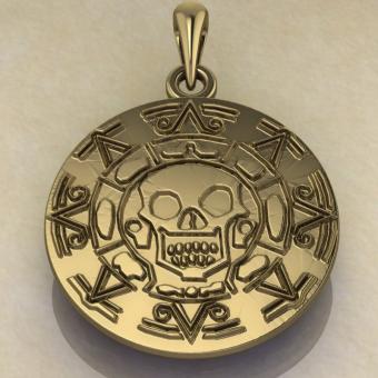 Монета Золото Ацтеков Серебро