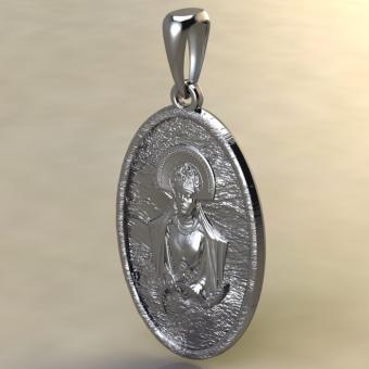 Богиня Марена из серебра