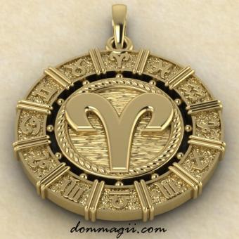 Зодиакальная подвеска Овен