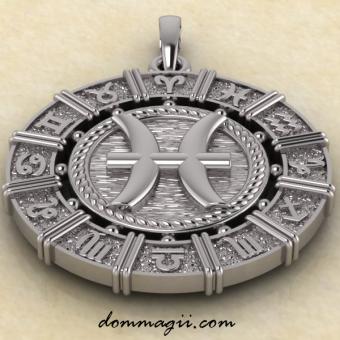 Зодиакальная подвеска рыбы