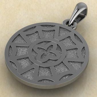 Подвеска Северная звезда или глаз Одина