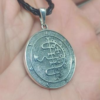 Сигил Асмодей из серебра — мастерская Брокка