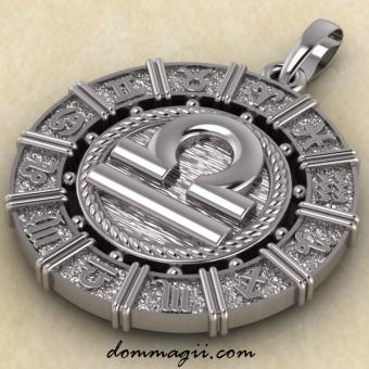 Весы подвеска знак зодиака 25мм