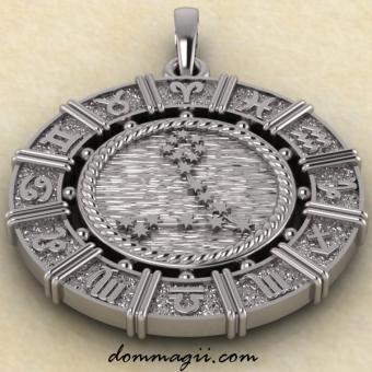 Подвеска Рыбы серебро