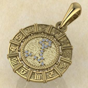 Рыбы золото с вставками