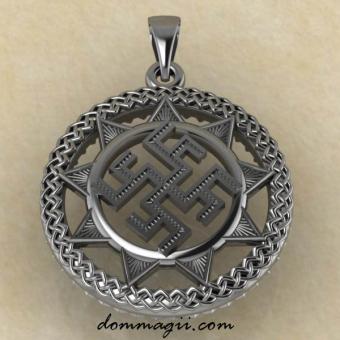 Сердце Яви из серебра