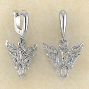 Серьги Феху в вязи