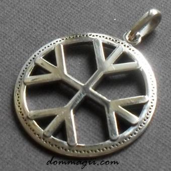 Скандинавский Шлем ужаса простойсеребро