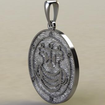 Подвеска Сигил «Агарес» из серебра 925 пробы