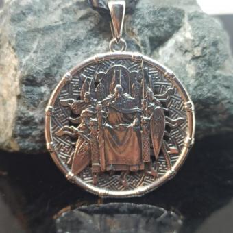 Славянский бог Род и символ рода из серебра