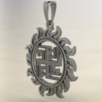 оберег Маричка из серебра