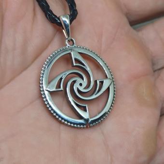 Подвеска Садхана из серебра 