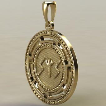 став Солнечный щит золото