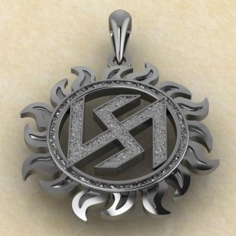 Славянский Оберег Стрибог в солнце