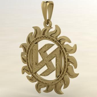 Стрибог в солнце золото