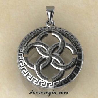 Славянский свадебник из серебра