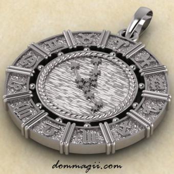 Телец подвеска знак зодиака 25мм