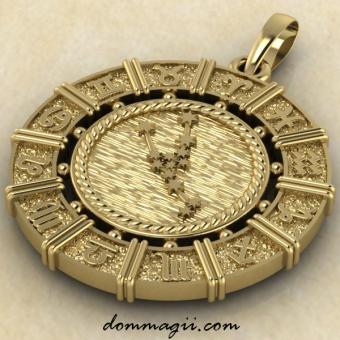 кулон Телец