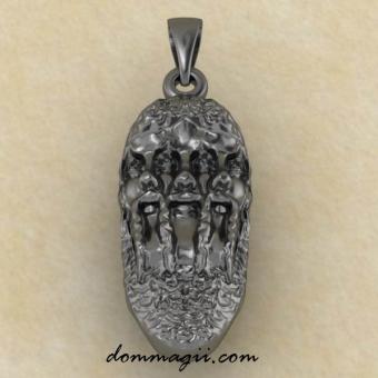 Славянский Оберег Триглав серебро