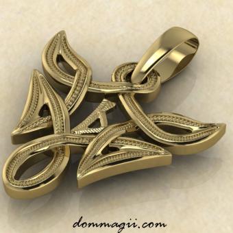 Турисаз в вязи золото