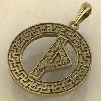 Руна «ТУРИСАЗ» в солярном обережном круге