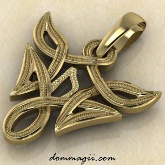 Уруз в вязи золото