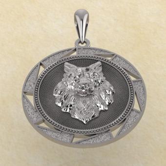 Подвеска Оберег Велеса с Коловратом