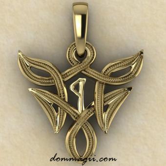 Амулет Вуньо в бесконечной вязи