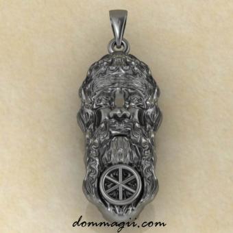 Оберег личина Вышень серебро