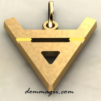 Символ бога Велеса золото