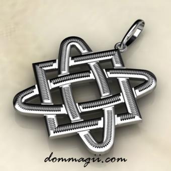 Звезда Лады из серебра