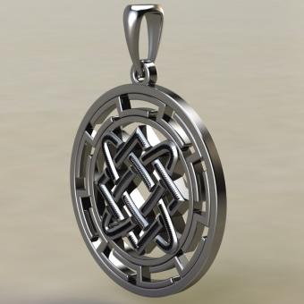 Звезда Лады в протуберанцах серебро