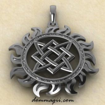 Звезда Руси в солнце славянский оберег